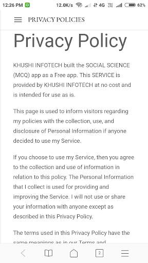 SOCIAL SCIENCE (MCQ) screenshot 4