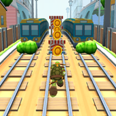 Turtle Subway-Ninja Surf icon