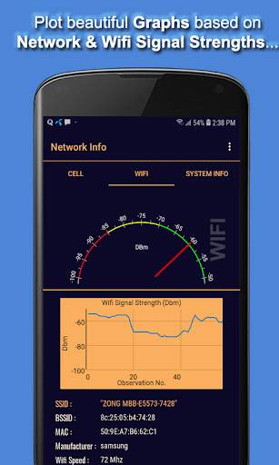 Network Cell Info- 3g, 4g LTE, 5G & Wifi analyzer screenshot 4