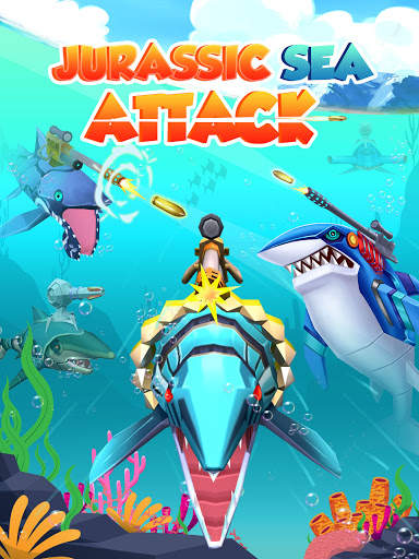 Jurassic Sea Attack 7 تصوير الشاشة