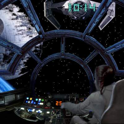 Star Watch Clock skin screenshot 8
