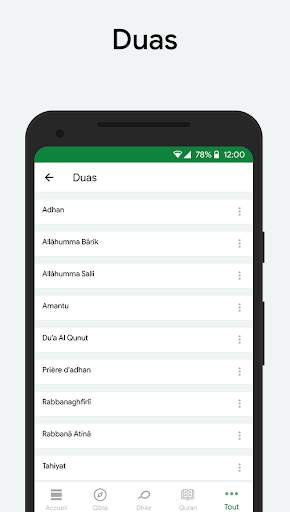 Muslim: Heure de priere, Qibla screenshot 6