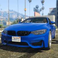 M4 Driving Games: city car driving simulator logo