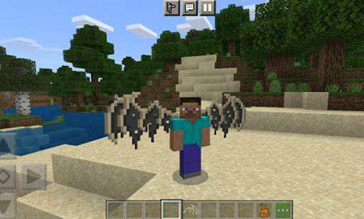Wings mod fly minecraft pe screenshot 3