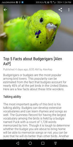 Alen AxP Budgie Community 4 تصوير الشاشة