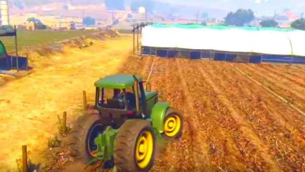 Farming Tractor Driving Game screenshot 1