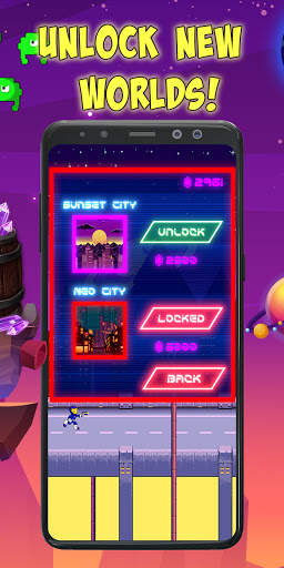 Hop Shot: Alien Attack Game - 2D Space Shooter screenshot 5