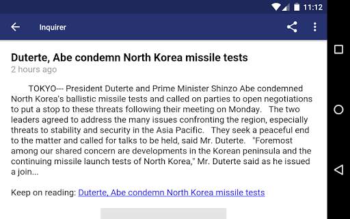 Live Philippines News screenshot 9