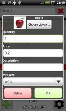 Chrome Shopping List screenshot 2