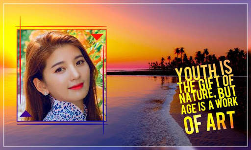 Nature Photo Frames & Text, Stickers screenshot 4