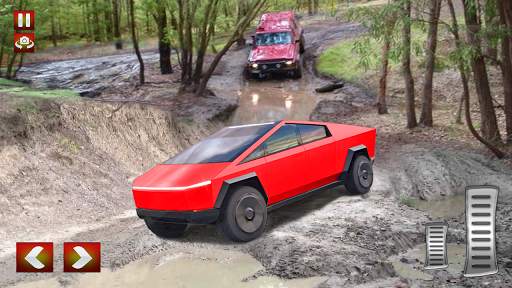 Cyber Truck Driving Simulator 4x4 : Offroad Jeeps screenshot 4