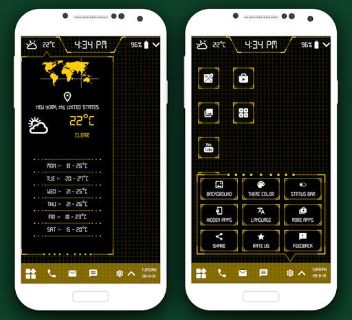 Hightech Window Launcher 2021 - hitechthmelauncher screenshot 4