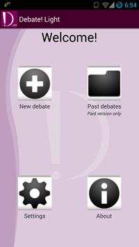 Debate! Lite screenshot 5