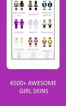 3D Girl Skins for Minecraft PE screenshot 12