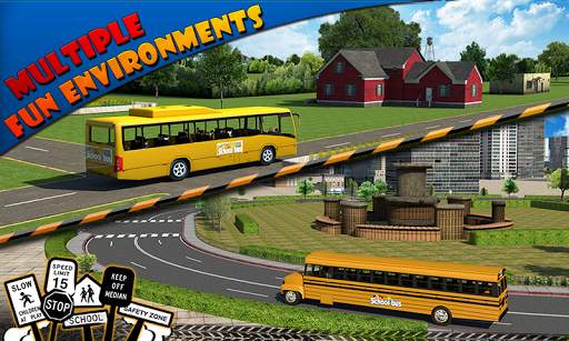 Schoolbus Driver 3D SIM screenshot 5