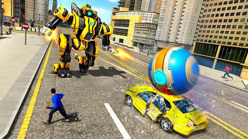 Robot Car Ball Transform Fight screenshot 15