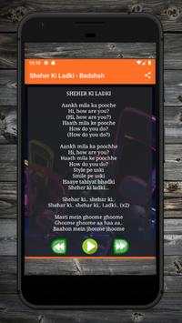 Sheher Ki Ladki - Badshah screenshot 5