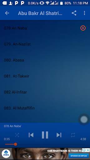 Abu Bakr Al Shatri Quran screenshot 8