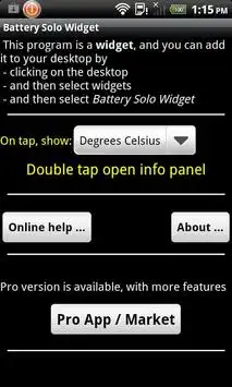 Battery Solo Widget 4 تصوير الشاشة