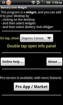 Battery Solo Widget screenshot 4