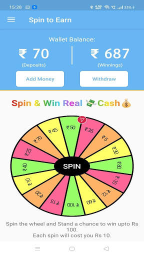 Spin To Earn screenshot 1