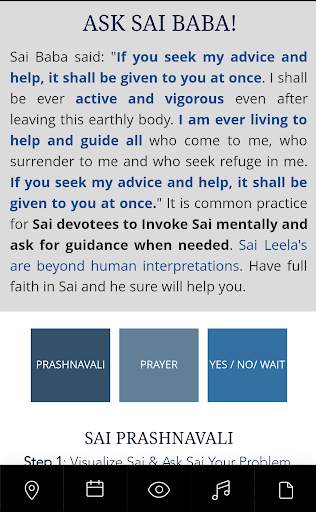 Shirdi Sai Baba All-In-One App With Live Darshan screenshot 4