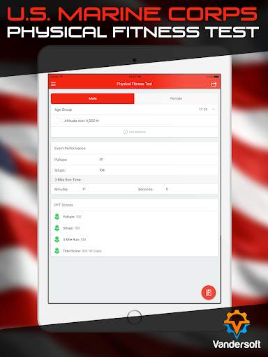 Corps PT Calculator CFT & PFT screenshot 6