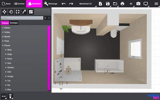 3D-Meisterbad Planer screenshot 3