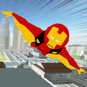 Iron Stickman The Rope Hero icon
