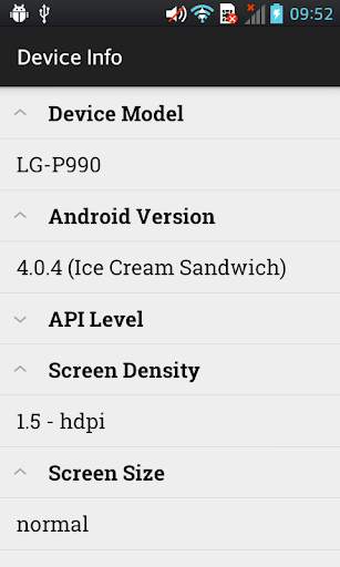 Device Info screenshot 2