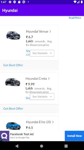 Car Price In India स्क्रीनशॉट 1