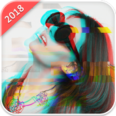Glitch Video Maker 2018 - Glitch Video Effects icon