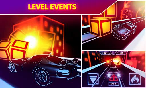 Race 3D: Neon Light screenshot 2