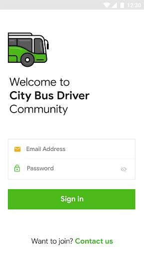 City Bus Driver- Template screenshot 1