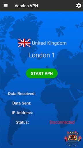 Voodoo VPN screenshot 1