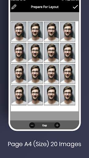 Passport Size Photo Maker With Background Changer screenshot 4