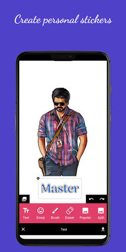 Movie fan app: Tamil stickers, news, WAStickerApps screenshot 3