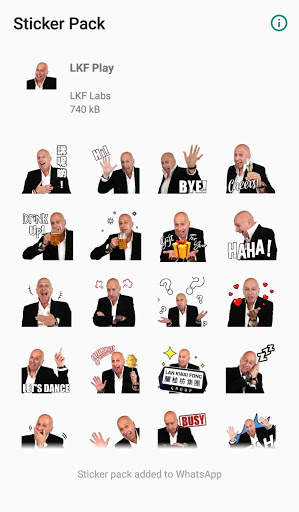 LKF Play - Whatsapp Stickers screenshot 4