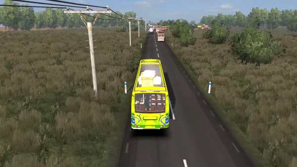 Bus Simulator Game 3D:Tourist Indonesia Heavy Bus screenshot 5