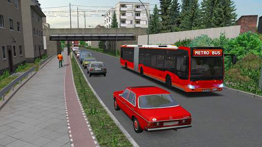 Jogo de ônibus do metrô: City Bus Drive Simulator screenshot 2