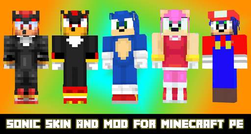 Skins Soniic😎 for Minecraft screenshot 1