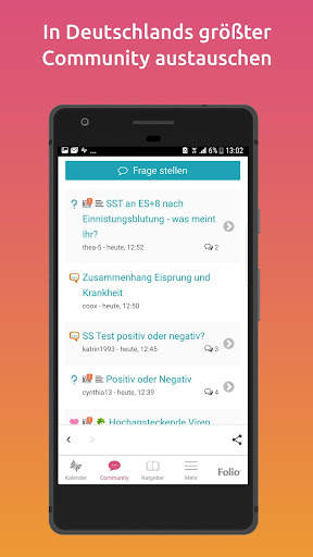 Eisprungkalender von urbia.de screenshot 3
