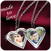 Locket Photo Frames Maker icon