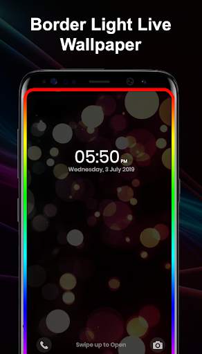 Magic Edge Video Live Wallpaper -Border Edge Light screenshot 1