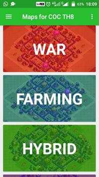 Maps for COC TH8 screenshot 1