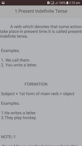 72 Tenses in English скриншот 3