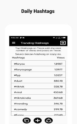 Hashtags for tik followers and likes screenshot 9