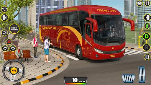Bus Driving Games: City Coach screenshot 2