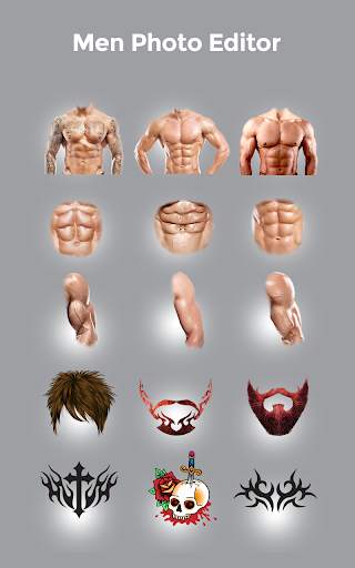 Men Body Styles SixPack tattoo screenshot 5