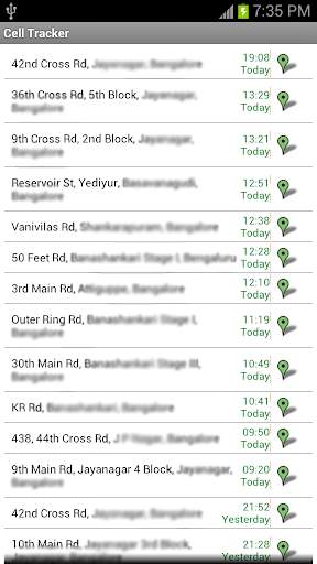 Cell Tracker screenshot 2